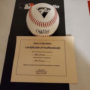 Dave Kingman Autographed Baseball with COA.